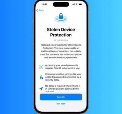 宣威苹果授权维修店分享被盗设备保护功能开启方法 