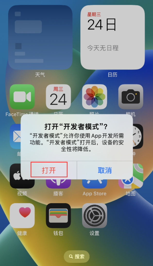 宣威苹果手机维修分享如何打开开发者模式 
