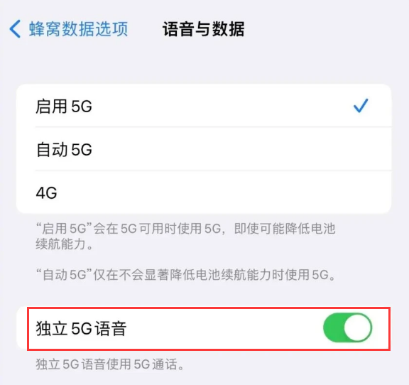 宣威苹果14维修分享iPhone 14 Pro如何开启VoNR 