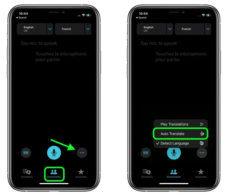 宣威苹果手机维修分享iOS 15 “翻译” App 新改进 