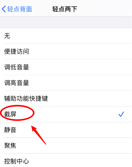 宣威苹果手机维修分享iPhone12如何启用双击截屏 